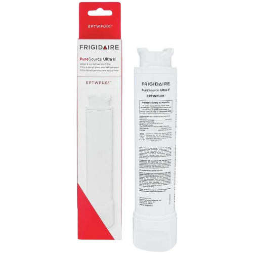 FRIGIDAIRE EPTWFU01 PureSource Ultra II Refrigerator Water Filter, 1 Count, White