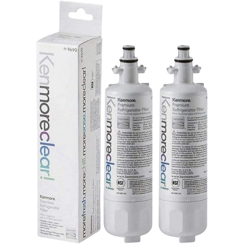 kenmore 9690,46-9690,469690 Refrigerator Water Filter white (2-Pack)
