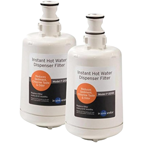 InSinkErator Replacement Water Filter Cartridges, 2-Pack, F-201R