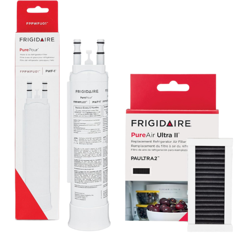 Frigidaire PurePour PWF-1 (FPPWFU01) & PureAir Ultra II (PAULTRA2) Water & Air Filter Combo Kit
