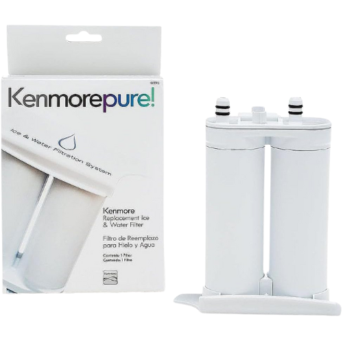 Kenmore 9911 Refrigerator Water Filter, 1 Count (Pack of 1), White