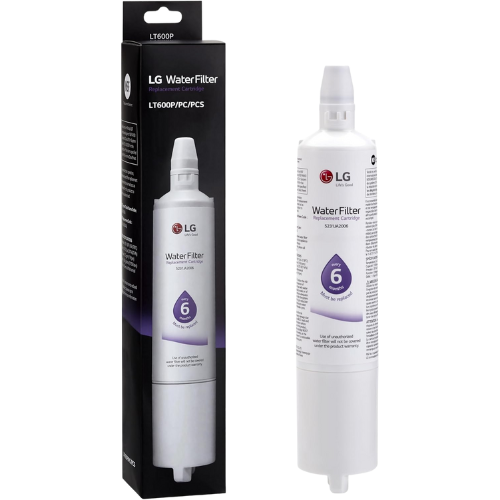 LG LT600P – 6 Month / 300 Gallon Capacity Replacement Refrigerator Water Filter (NSF42 and NSF53 5231JA2006A, 5231JA2006B, 5231JA2006F, or 5231JA2006F , White
