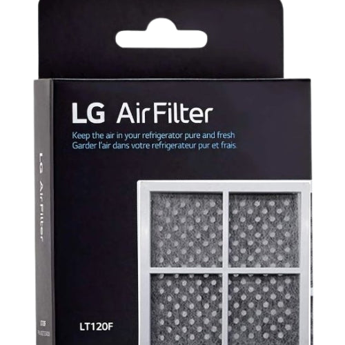 LG 6 Month (LT120F) Replacement Refrigerator Air Filter, 1 Count (Pack of 1), White